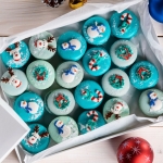 Новогодние макаруны «Новый год» на заказ