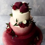 Свадебный торт «Два сердца» на заказ