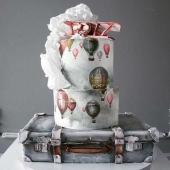 Торт «Собираемся в полет» на заказ