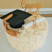 Торт на выпускной «Прощай, школа!» на заказ