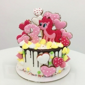 Торт для девочек «Литл Пони»