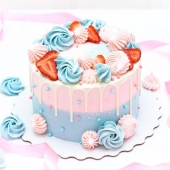 Торт «Мальчик или девочка?» №10 на заказ