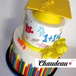 Торт на выпускной «1+1» на заказ