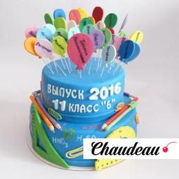 Торт на выпускной «11 класс» на заказ