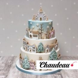 Новогодний торт «Волшебная сказка» на заказ