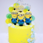 Торт детский «Миньончики» на заказ