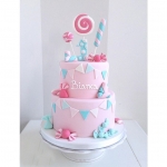 Торт детский «Розовое чудо» на заказ