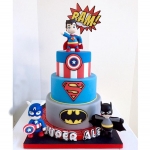 Торт детский «Марвел» на заказ
