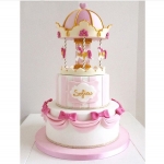 Торт детский «Карусель» на заказ