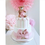 Торт детский «Мишка с малышом» на заказ