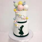 Торт детский «Мыльные пузыри» на заказ