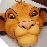 Торт детский «Лев-Король» на заказ