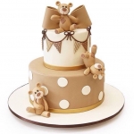 Торт детский «Веселые мишки» на заказ