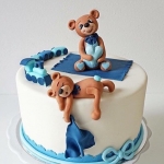 Торт детский «Мишки-шалунишки» на заказ
