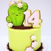 Торт детский «Кактус» на заказ