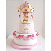 Торт детский «Карусель» на заказ