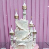 Торт детский «Волшебный замок» на заказ