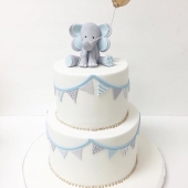 Торт детский «Слоник с шариком» на заказ