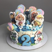 Торт детский «Щенячий патруль»