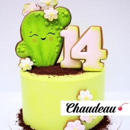 Торт детский «Кактус» фото 1 Торт детский «Кактус» на заказ