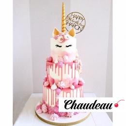 Торт детский «Милый единорог» фото 1 Торт детский «Милый единорог» на заказ