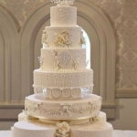 Огромный свадебный торт №14 на заказ