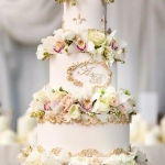 Огромный свадебный торт №9 на заказ