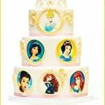 Торт с принцессами Disney «Галерея» на заказ