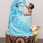 Торт с принцессами Disney «Моана» на заказ