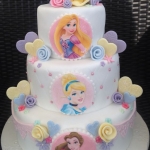 Торт с принцессами Disney «Принцессы» на заказ