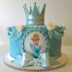 Торт с принцессами Disney «Золушка» на заказ