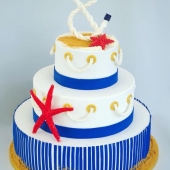 Торт детский «Капитан» на заказ