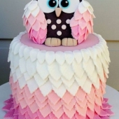 Детский торт «Совушка» на заказ