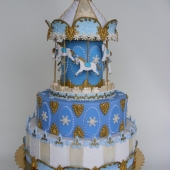 Торт детский «Волшебная карусель» на заказ