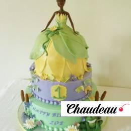 Торт с принцессами Disney «Тиана» фото 1 Торт с принцессами Disney «Тиана» на заказ