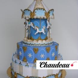 Торт детский «Волшебная карусель» фото 1 Торт детский «Волшебная карусель» на заказ