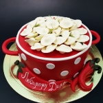 торт на день рождения для мужчины «Пельмени» на заказ