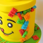 Детский торт «Коробка Lego» фото 1 Детский торт «Коробка Lego» на заказ