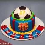 Торт на день рождения «Футбольному болельщику» на заказ