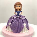 Торт с принцессами Disney «Принцесса-малышка»
