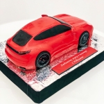 Торт в виде машины «Порше» на заказ