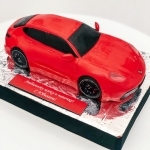 Торт в виде машины «Порше» на заказ