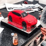 Торт в виде машины «Порше» на заказ