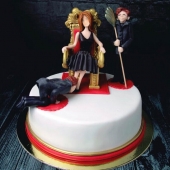 Торт для женщины на день рождения «Императрица» на заказ
