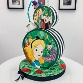 Гравитационный торт «Алиса в стране чудес»