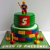 Детский Lego торт «Лего» на заказ