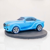 торт в виде машины «Бентли» на заказ