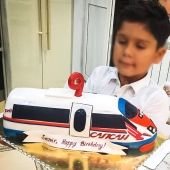 Торт в виде «Сапсан»