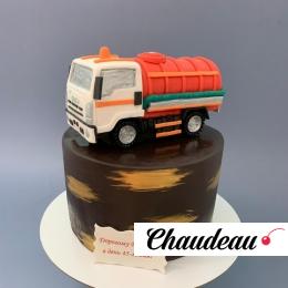 Торт на день рождения для мужчины «ISUZU» фото 1 Торт на день рождения для мужчины «ISUZU» на заказ