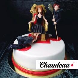 Торт для женщины на день рождения «Императрица» фото 1 Торт для женщины на день рождения «Императрица» на заказ